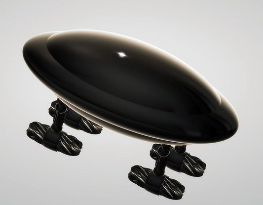 Modern Boats, 4x4 propellors, Oval with Capsule Enclosure
